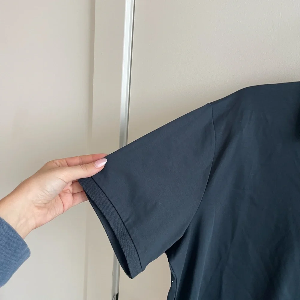 Rag & Bone Navy Polo Shirt - Picture 5 of 6